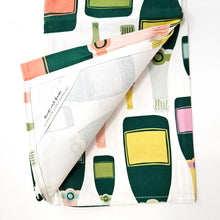 Load image into Gallery viewer, Cotton Kitchen Towels - Sustainable, Absorbent, Quick-Dry, 100% Cotton, Hand-Drawn Original