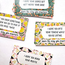 Load image into Gallery viewer, PARKING NOTES - YOU PARK LIKE A D PARKING NOTES - SET OF 30 DOUBLE-SIDED CARDS