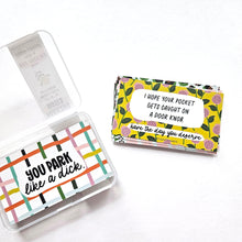 Load image into Gallery viewer, PARKING NOTES - YOU PARK LIKE A D PARKING NOTES - SET OF 30 DOUBLE-SIDED CARDS