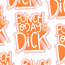 Load image into Gallery viewer, PUNCH TODAY ILLUSTRATED 3X3 VINYL STICKER