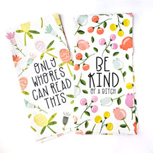 Load image into Gallery viewer, Cotton Kitchen Towels - Sustainable, Absorbent, Quick-Dry, 100% Cotton, Hand-Drawn Original