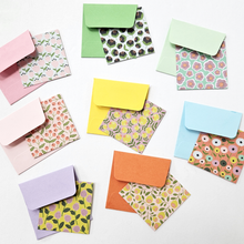 Load image into Gallery viewer, FLORAL TEENY WEENIES -  8 SMALL NOTECARDS + 8 COORDINATING, SEALING, 2X2 ENVELOPES (Copy)