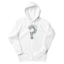Load image into Gallery viewer, QUESTION MARK - LUANN DE LESSEPS - WHITE HOODIE