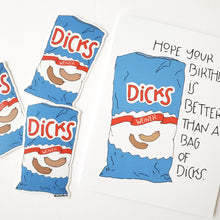 Load image into Gallery viewer, BAG OF D ILLUSTRATED 3X3 VINYL STICKER