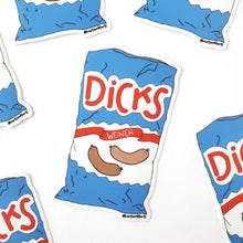 Load image into Gallery viewer, BAG OF D ILLUSTRATED 3X3 VINYL STICKER