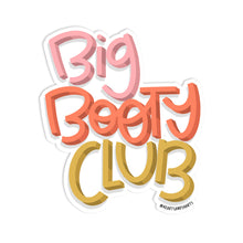 Load image into Gallery viewer, BIG BOOTY CLUB ILLUSTRATED 3X3 VINYL STICKER