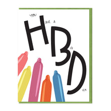 Load image into Gallery viewer, BIG D - FUNNY ILLUSTRATED GREETING CARD
