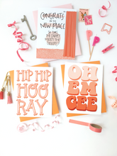 Load image into Gallery viewer, OH EM GEE - FUNNY ILLUSTRATED GREETING CARD