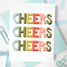 Load image into Gallery viewer, CHEERS - FUNNY ILLUSTRATED GREETING CARD
