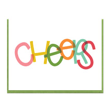 Load image into Gallery viewer, CHEERS OVERLAP - FUNNY ILLUSTRATED GREETING CARD