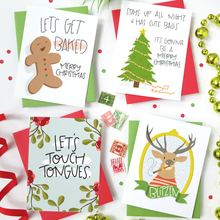 Load image into Gallery viewer, UP ALL NIGHT - FUNNY ILLUSTRATED GREETING CARD