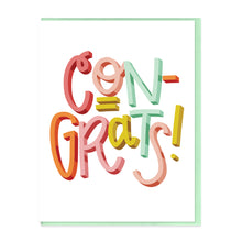 Load image into Gallery viewer, CONGRATS - FUNNY ILLUSTRATED GREETING CARD