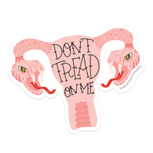 Load image into Gallery viewer, DON'T TREAD ILLUSTRATED 3X3 VINYL STICKER