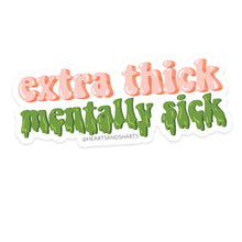 Load image into Gallery viewer, EXTRA THICK ILLUSTRATED 3X3 VINYL STICKER