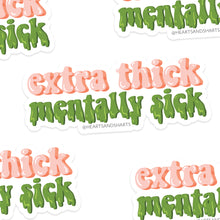Load image into Gallery viewer, EXTRA THICK ILLUSTRATED 3X3 VINYL STICKER