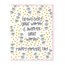 Load image into Gallery viewer, GREAT WOMAN - FUNNY ILLUSTRATED GREETING CARD