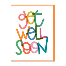 Load image into Gallery viewer, GET WELL SOON OVERLAP - FUNNY ILLUSTRATED GREETING CARD
