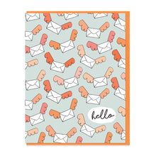 Load image into Gallery viewer, HELLO - FUNNY ILLUSTRATED GREETING CARD