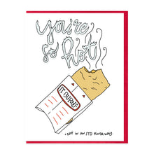 Load image into Gallery viewer, HOT POCKET - FUNNY ILLUSTRATED GREETING CARD
