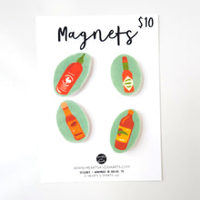 Load image into Gallery viewer, HANDMADE ILLUSTRATED MAGNETS
