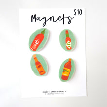 Load image into Gallery viewer, HANDMADE ILLUSTRATED MAGNETS