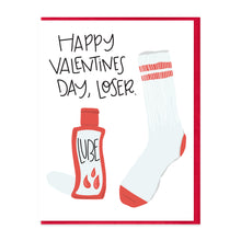 Load image into Gallery viewer, HVD LOSER - FUNNY ILLUSTRATED GREETING CARD