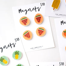 Load image into Gallery viewer, HANDMADE ILLUSTRATED MAGNETS