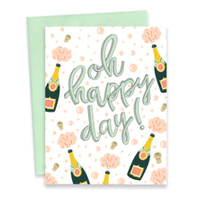 Load image into Gallery viewer, OH HAPPY DAY - FUNNY ILLUSTRATED GREETING CARD