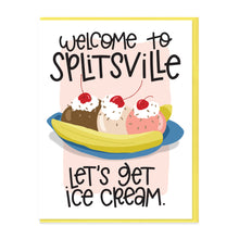 Load image into Gallery viewer, SPLITSVILLE - FUNNY ILLUSTRATED GREETING CARD