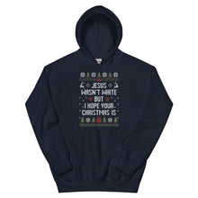 Load image into Gallery viewer, BROWN JESUS - NAVY HOODIE