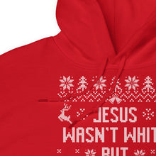 Load image into Gallery viewer, BROWN JESUS - RED/GREEN HOODIE
