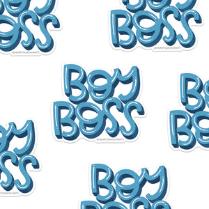 BOY BOSS 3X3 ILLUSTRATED VINYL STICKER
