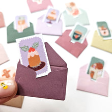 Load image into Gallery viewer, MICRO NOTES - 8 TINY NOTECARDS + 8 COORDINATING, NON-SEALING, TINY ENVELOPES
