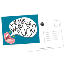 Load image into Gallery viewer, HELLO WTF POSTCARD - SINGLE
