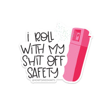 Load image into Gallery viewer, OFF SAFETY 3X3 ILLUSTRATED VINYL STICKER

