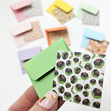 Load image into Gallery viewer, TEENY WEENIES -  8 SMALL NOTECARDS + 8 COORDINATING, SEALING, 2X2 ENVELOPES
