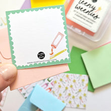 Load image into Gallery viewer, TOOTH FAIRY TEENY WEENIES -  8 SMALL NOTECARDS + 8 COORDINATING, SEALING, 2X2 ENVELOPES
