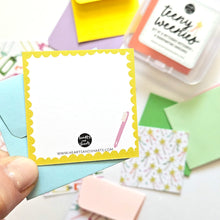 Load image into Gallery viewer, TOOTH FAIRY TEENY WEENIES -  8 SMALL NOTECARDS + 8 COORDINATING, SEALING, 2X2 ENVELOPES
