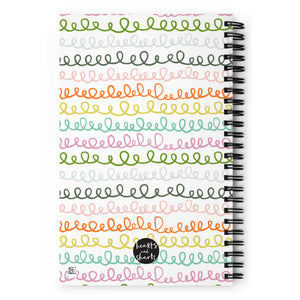 SQUIGGLE SPIRAL NOTEBOOK