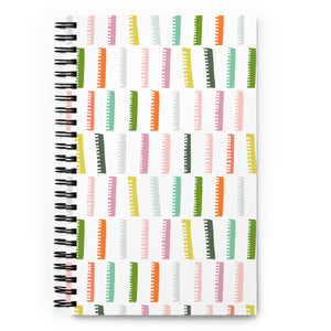 COLORFUL COMBS SPIRAL NOTEBOOK