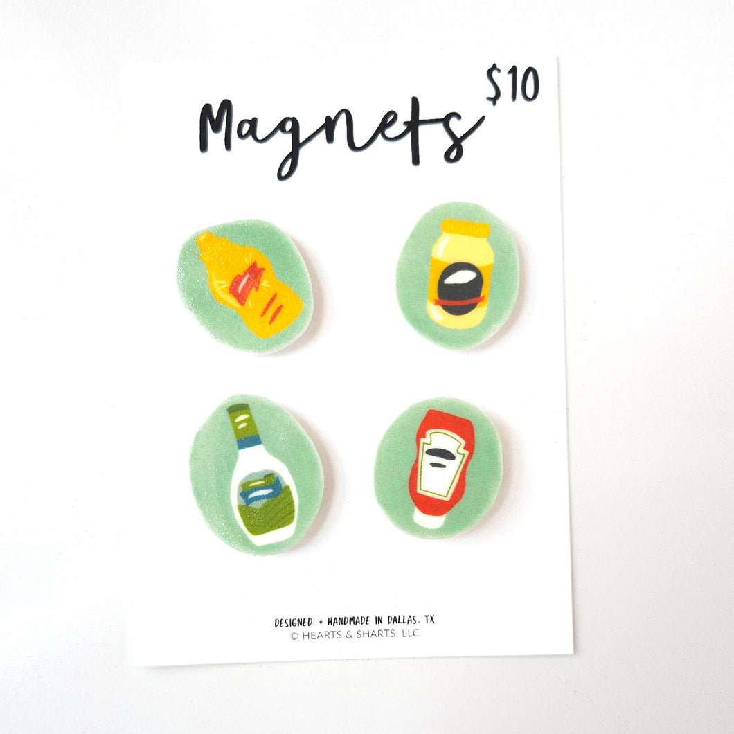 HANDMADE ILLUSTRATED MAGNETS