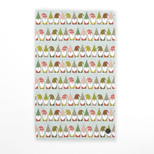 Load image into Gallery viewer, GNOME PATTERNED TEA TOWEL

