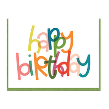 Load image into Gallery viewer, HBD OVERLAP - FUNNY ILLUSTRATED GREETING CARD
