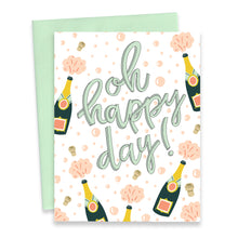 Load image into Gallery viewer, OH HAPPY DAY - FUNNY ILLUSTRATED GREETING CARD
