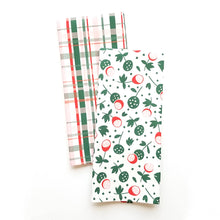 Load image into Gallery viewer, STRAWBERRY FLORAL PLAID SET
